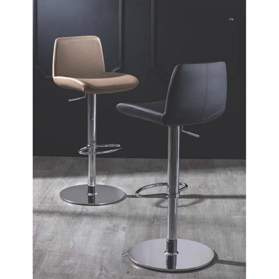 Anteo Leather Bar Stool