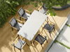 Aspen Outdoor Arm Dining Chair