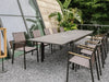 Cebu Outdoor Ceramic Extendable Dining Table