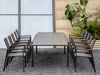 Cebu Outdoor Ceramic Extendable Dining Table