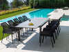 Livorno Outdoor Ceramic Extendable Dining Table