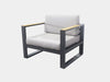 Belvedere Outdoor Lounge - 1 Seater Outdoor Sofa