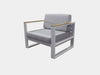 Belvedere Outdoor Lounge - 1 Seater Outdoor Sofa