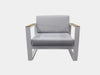 Belvedere Outdoor Lounge - 1 Seater Outdoor Sofa