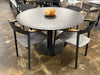 Pisa Outdoor Ceramic Round Dining Table