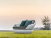 Space Daybed Outdoor Swivel Lounge Chair